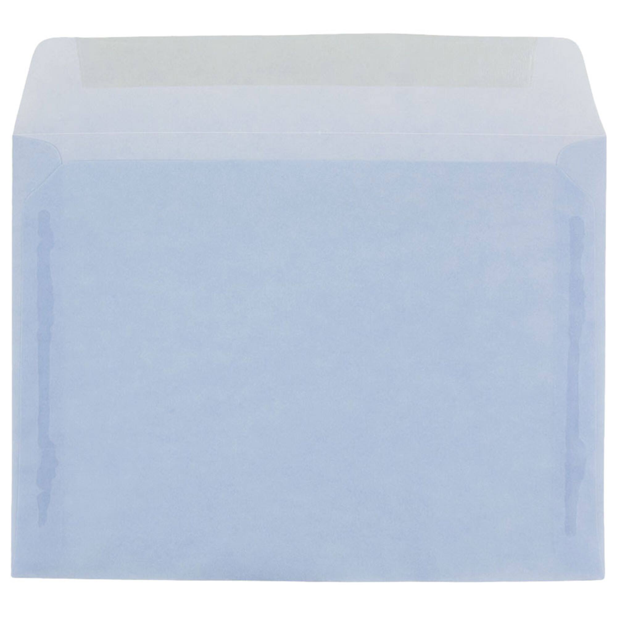JAM Paper 9" x 12" Translucent Surf Vellum Envelopes, 25ct.